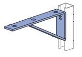 Heavy Duty Shelf Bracket 8-1/2" EG - Click Image to Close